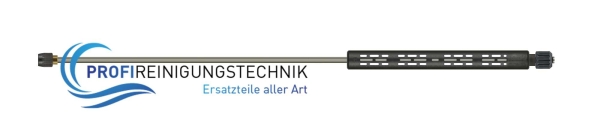 Strahlrohr mit Isolierung ST-9 und Düsenschutz ohne Mundstück Stahl verzinkt